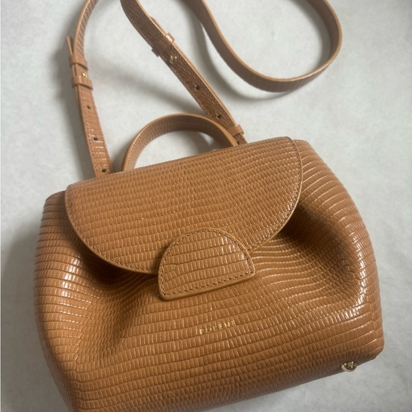 POLENE Numero Un Nano Terracotta MADE IN SPAIN EUC Tan Textured